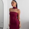 VESTIDO LARGO STRAPLES