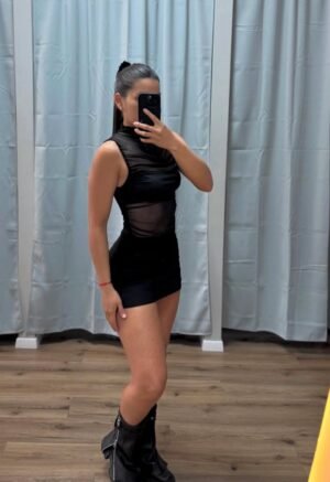Vestido microtull + set