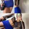 Mini tiro bajo lycra