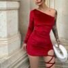 Vestido terciopelo