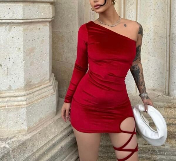 Vestido terciopelo