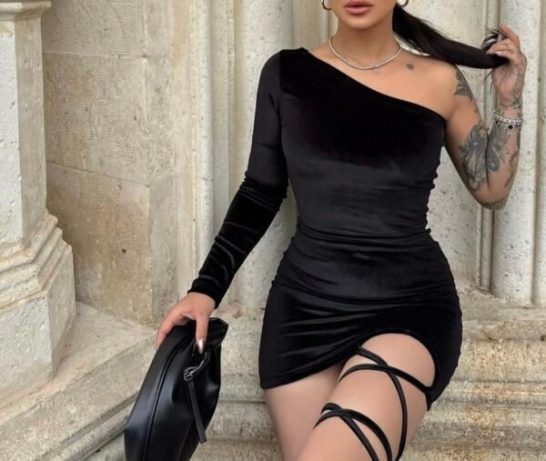 Vestido terciopelo