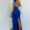 Vestido largo espalda