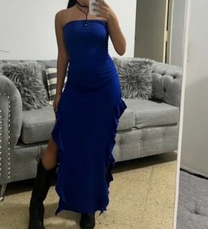 Vestido largo vuelos