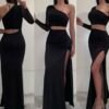 Vestido manga microtull