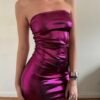 Vestido metálico