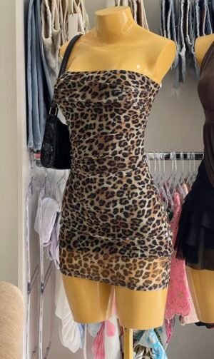 Vestido microtull