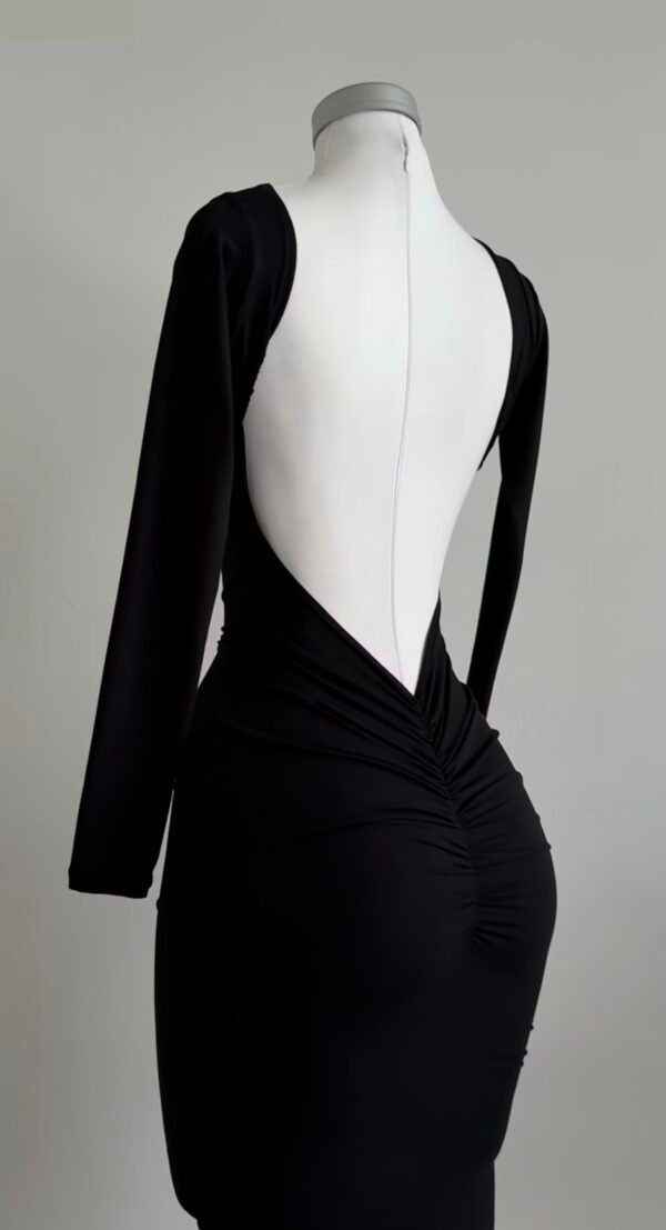 Vestido largo espalda