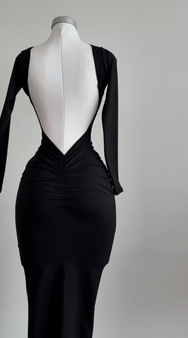 Vestido largo espalda