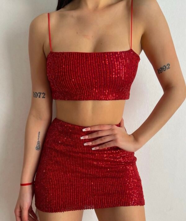 Conjunto lentejuelas