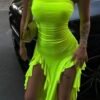 Vestido fluorescente