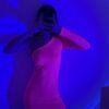 vestido fluor