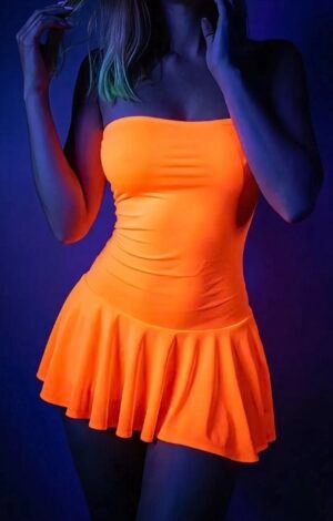 Vestido flúor