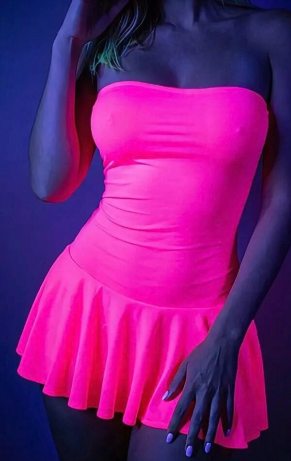 Vestido flúor
