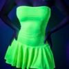 Vestido flúor
