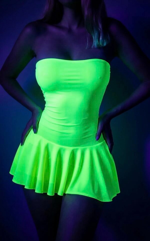 Vestido flúor