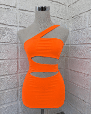 Vestido fluorescente