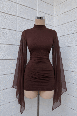 Vestido mangas