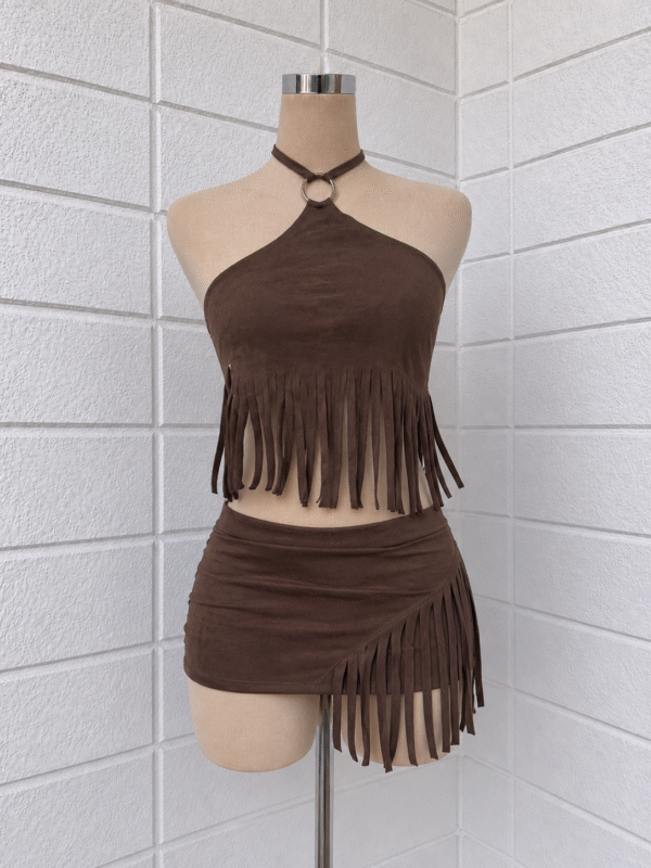 Conjunto gamuza