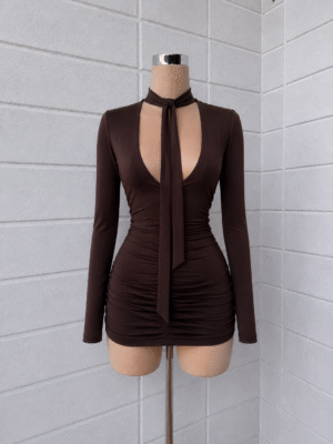 Vestido escote