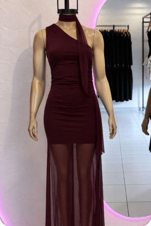 Vestido microtull