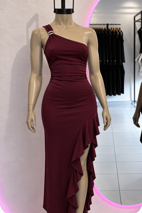 Vestido largo vuelo